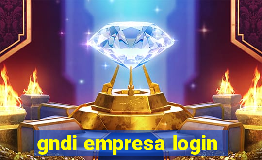 gndi empresa login